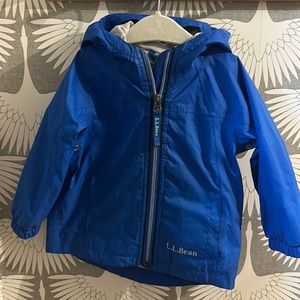 Like New! L.L. Bean Rain Jacket 12-18 months